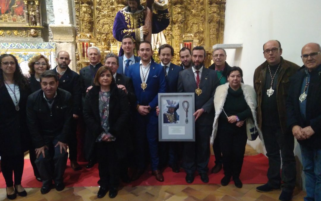 La Real Hermandad recibe y rubrica el hermanamiento con la Hermandad de Jesús Nazareno de Fuensalida