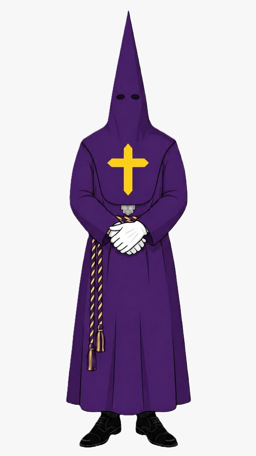¡Viste al penitente!
